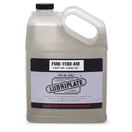 Lubriplate Fmo-1100-Aw, 4/1 Gal Jugs, H-1/Food Grade Usp Mineral Oil Fluid, PK4 L0886-057